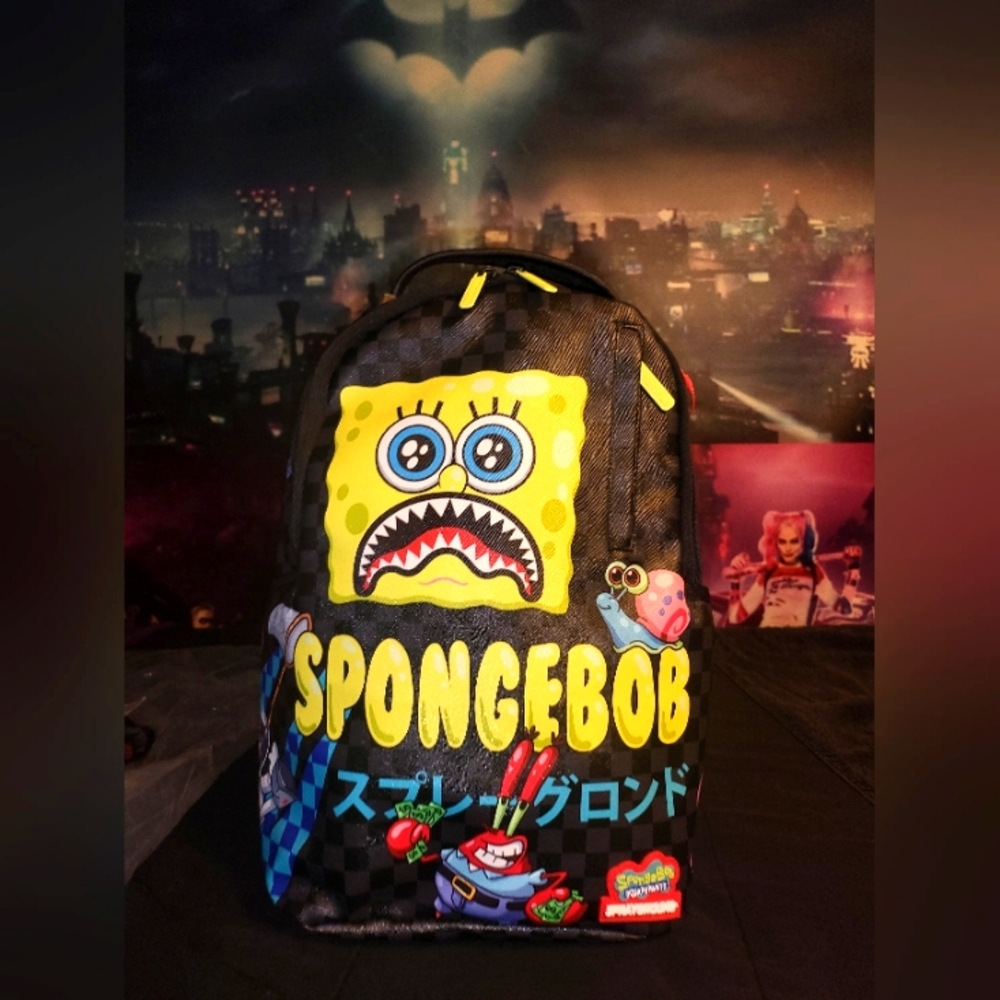 Sprayground  Limited Edition  SpongeBob  Backpack